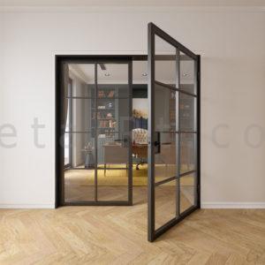Double Steel Door
