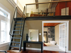 Loft Metal Staircase