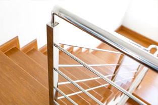 Stainless steel railings