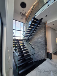 Metal and Glass Stairs and Railings